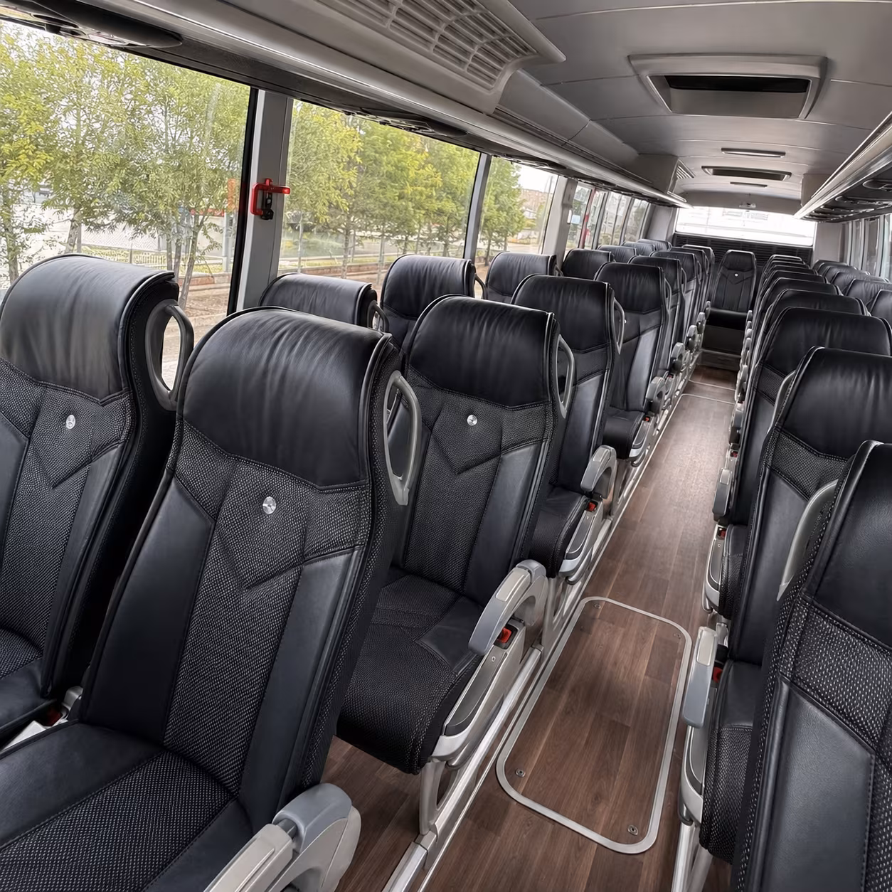 irvine bus rental service area